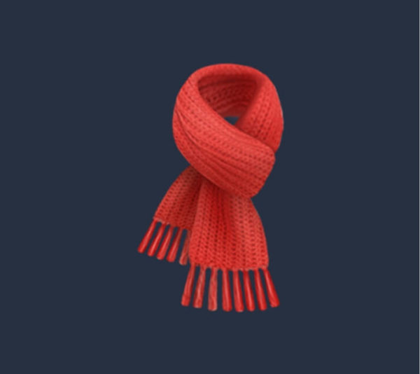 free fire red scarf